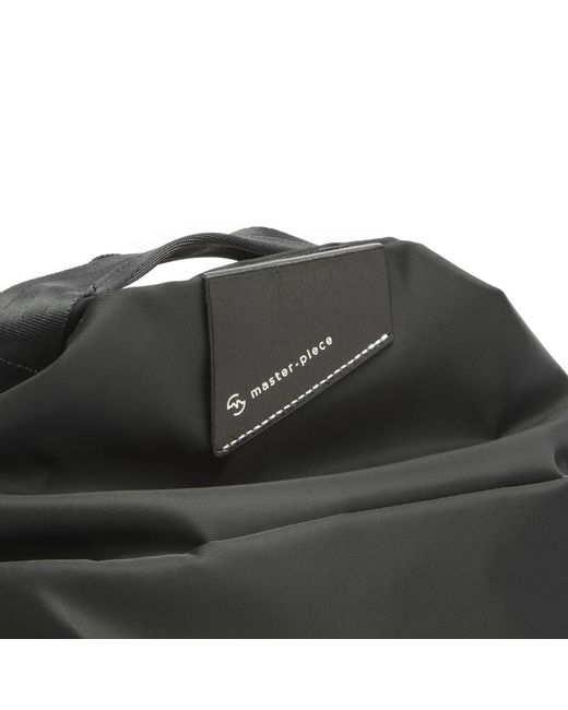 Master Piece Black Cocoon 2-Way Duffel Bag