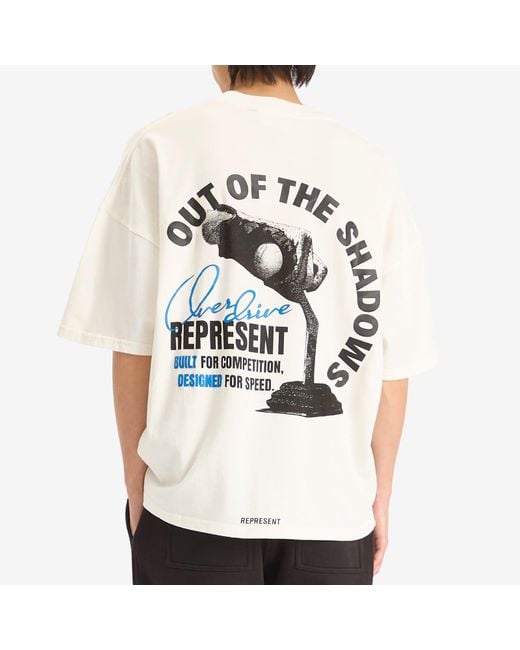 Represent White Out Of The Shadows T-Shirt for men
