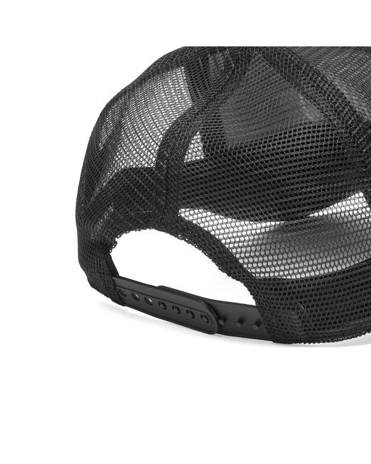 Cole Buxton Black Crest Logo Cap for men