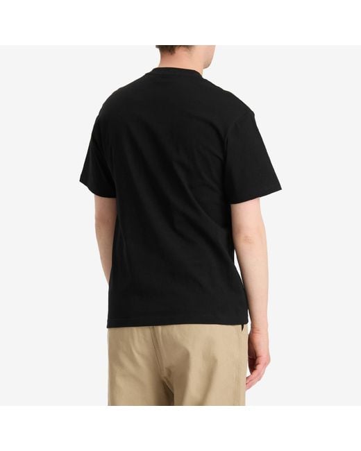 Butter Goods Black Encounter T-Shirt for men