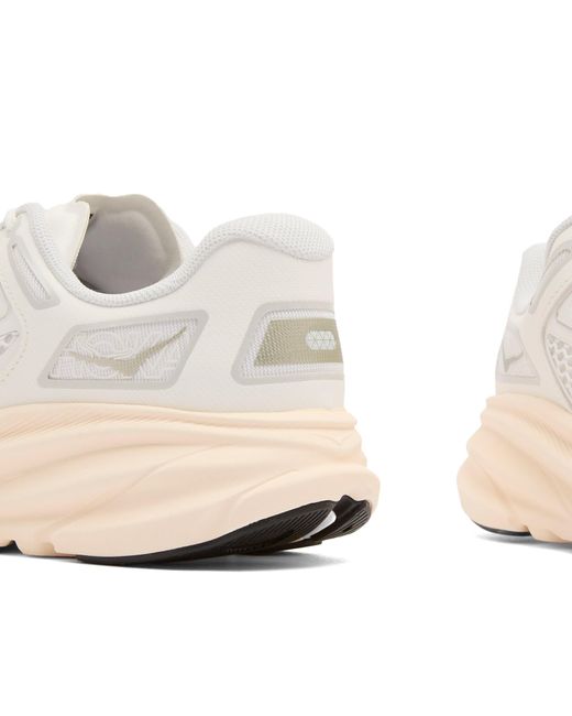 Hoka One One White U Clifton One9 Sneaker