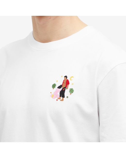 Carne Bollente White First Kiss T-Shirt for men