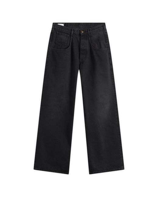Maison Margiela Black Double Pocket Trousers for men