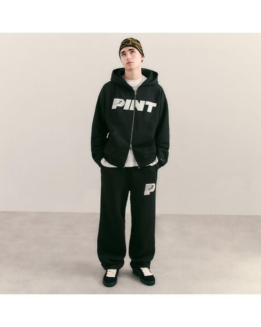 END. Black Pint Club Zip-Hoodie