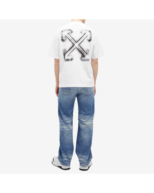 Off-White c/o Virgil Abloh White Off- Vibe Arrow Skate T-Shirt for men