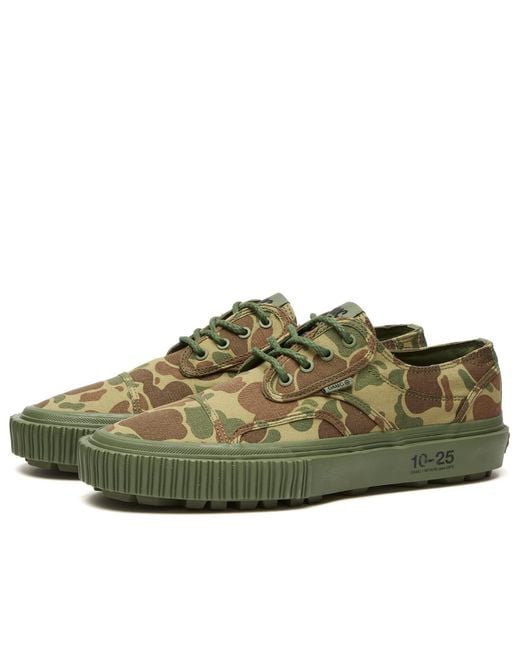 Vans Green Oamc X Wtaps Seylynn Lug Sneakers Duck Camo for men