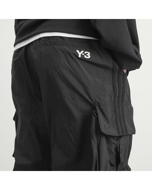 Y-3 Gray Wired Cargo Pant for men