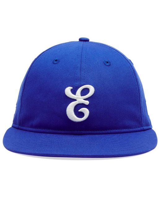 E by END. Blue New Era 9Fifty Retro Crown