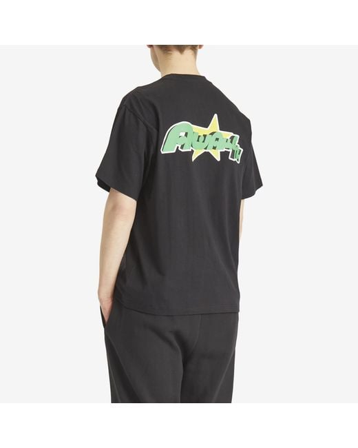AWAKE NY Black Star A Logo T-Shirt for men