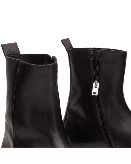 Acne Brown Bebe Leather Boot for men