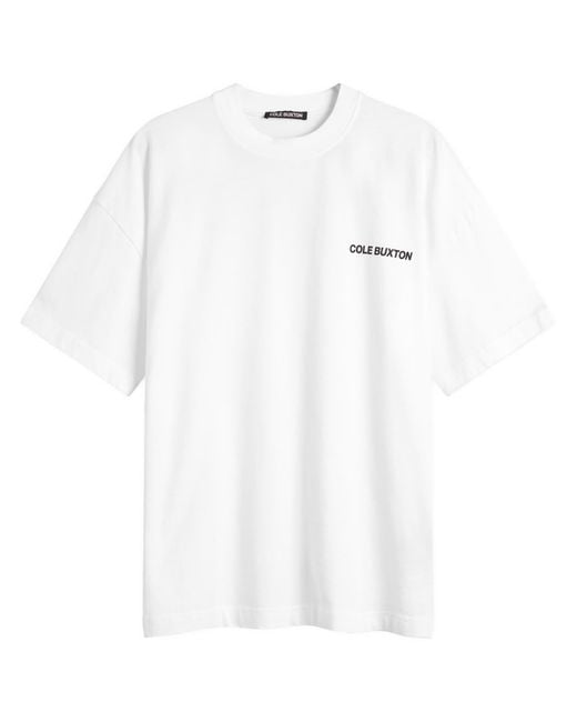 Cole Buxton White Sportswear T-Shirt for men