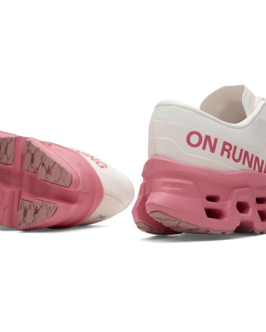 On Shoes Pink Cloudmster 3 Sneaker