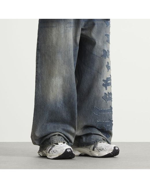 Balenciaga Metallic Runner 2 Gradient Sneaker for men