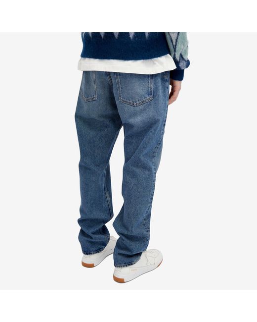 Balmain Blue Regular Denim Jeans for men