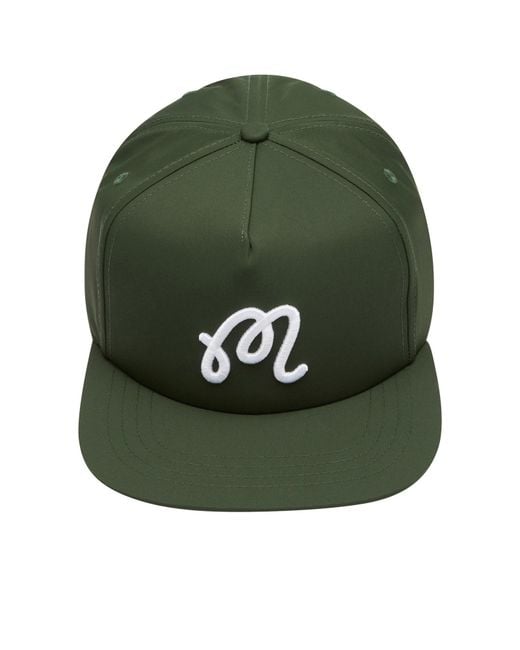 Malbon Green Snapback for men