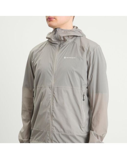 MONTANÉ Gray Featherlite Hooded Jacket for men
