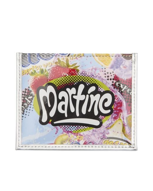 Martine Rose White Card Holder