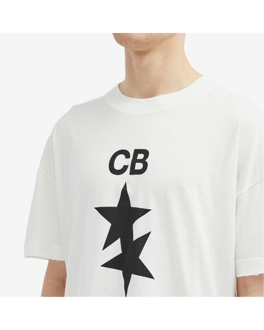 Cole Buxton White Sport T-Shirt for men