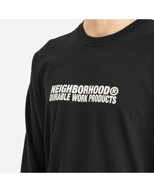 Neighborhood Black Ls-2 T-Shirt for men