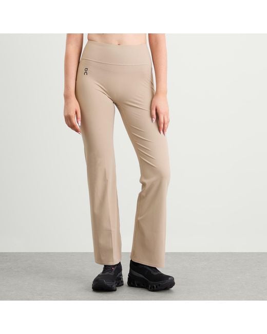 On Shoes Natural 30" Studio Flared Tights