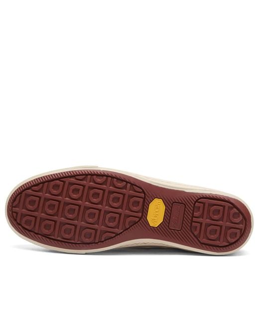 Visvim White Skagway Lo Suede Sneaker for men
