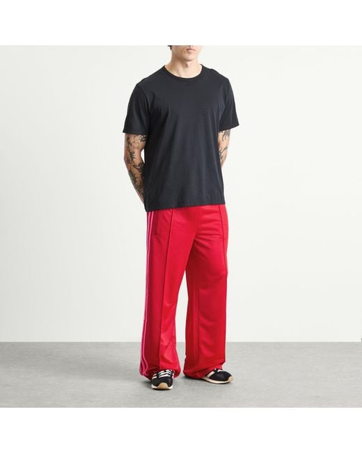 Adidas Red Firebird Track Pants for men