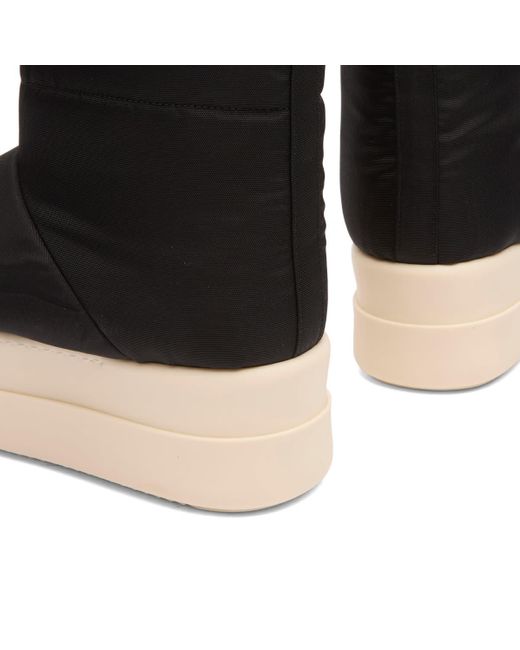 Rick Owens Black Mega Bumper Low Lunar Boots