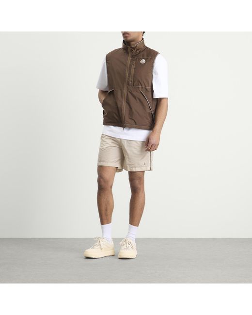 Moncler Natural Swim Shorts for men
