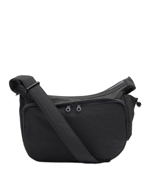 Mazi Untitled Black Stack Cross Body Bag