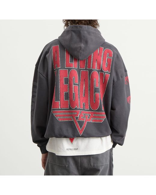 Represent Gray Living Legacy Tour Hoodie for men