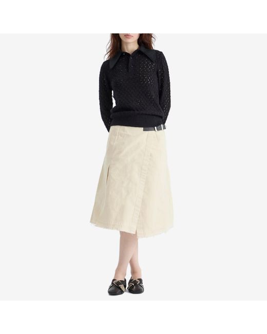 Toga Natural Toga Denim Wrap Skirt