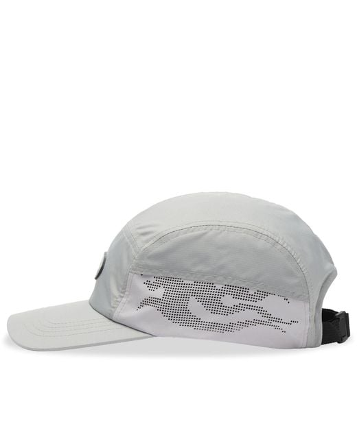 Dime Gray Perforated Tech Cap for men