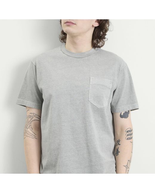 Lady White Co. Gray Municipal Pocket T for men