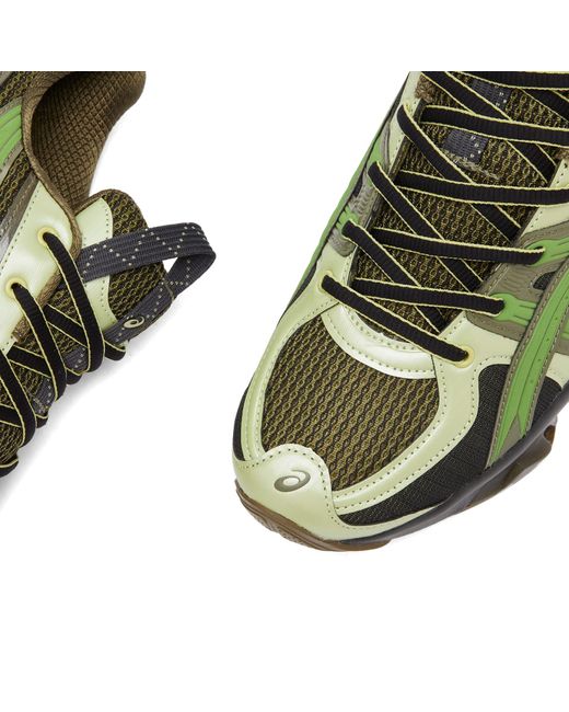 Asics Green Us5-S Gel-Quantum Kinetic Sneakers for men