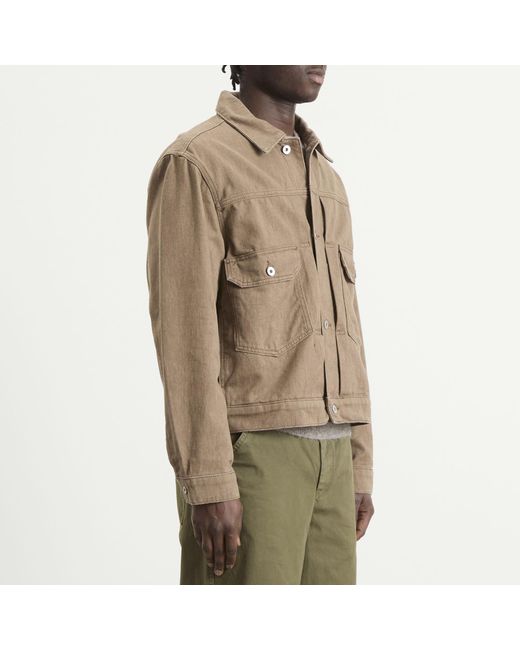 Norse Projects Brown Storadal Twill Type Ii Jacket for men