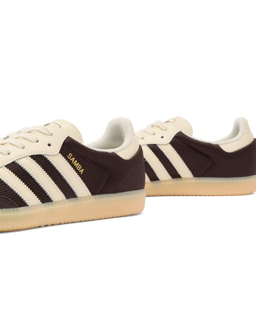 Adidas Brown Samba Og Sneaker
