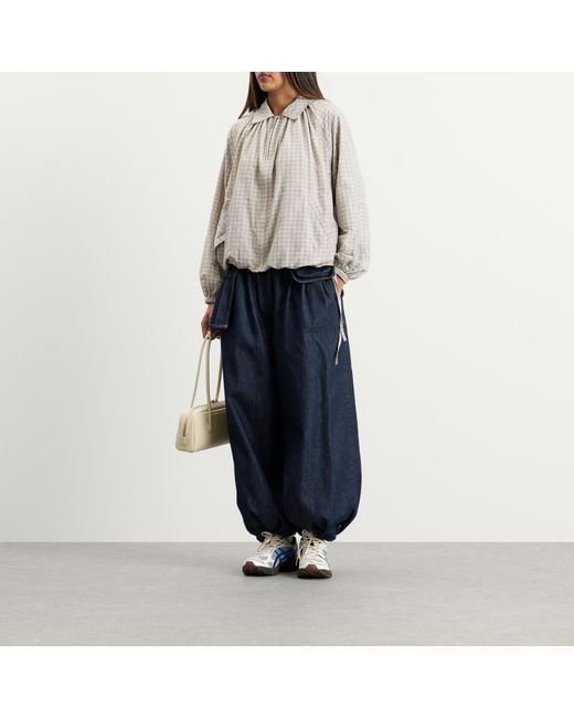 Damson Madder Natural Lailah Lightweight Bomber Jacket