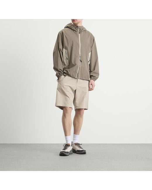 KA_YO_Prototype Green Lightweight Hooded Shell Wind Jacket for men