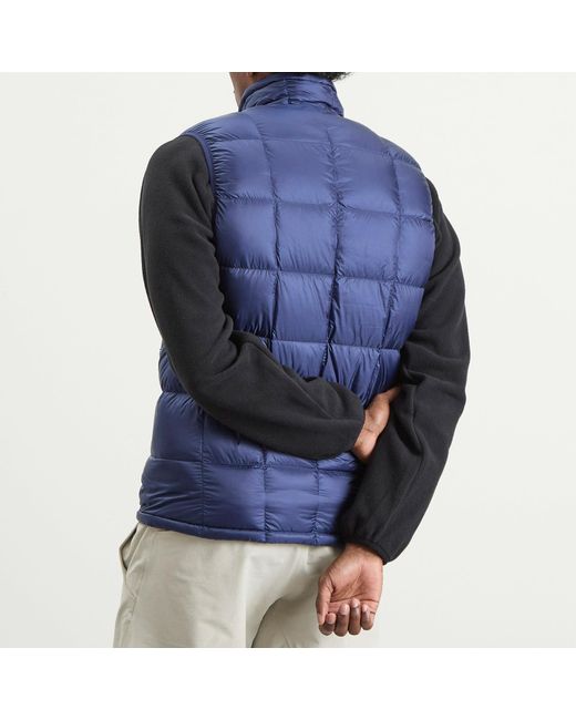 Montbell Blue Superior Down Vest for men