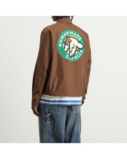 Human Made Brown Drizzler Jacket for men