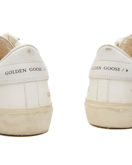 Golden Goose Deluxe Brand White Soul Star Sneakers for men