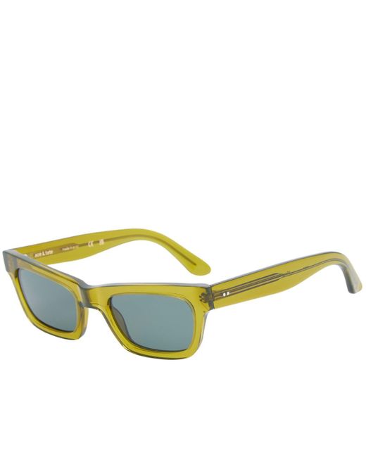ACE & TATE Yellow Enzo Sunglasses