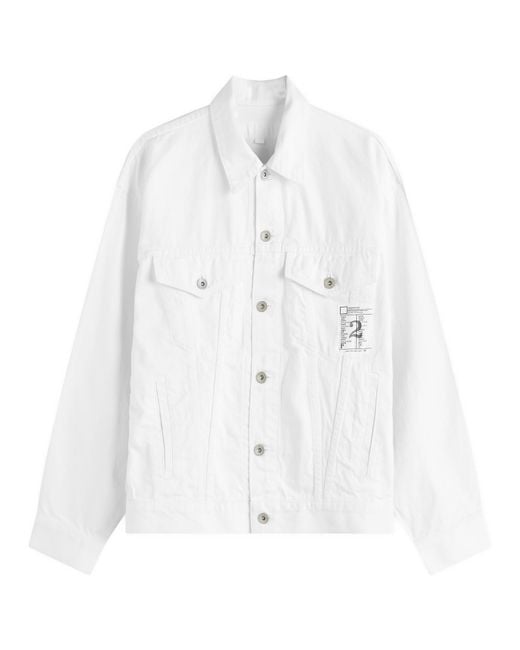 Neighborhood White Type-4 Jacket for men