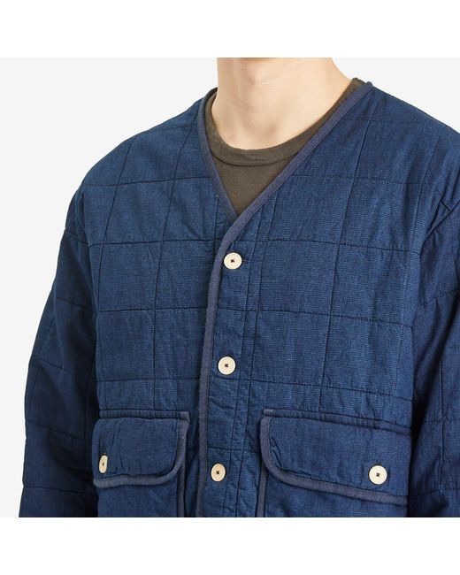 Folk Blue Lightweight Liner for men