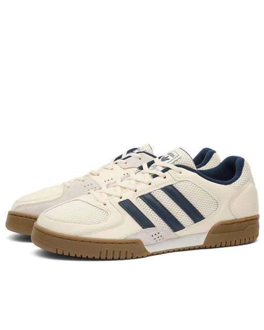 Adidas White Consortium Fechten Indoor Sneaker