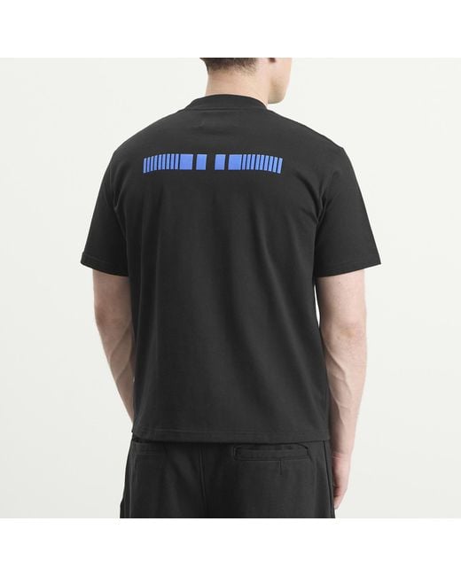 Nomarythm Textile Black Logo T-Shirt for men