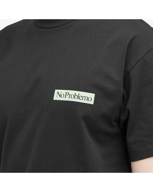 No Problemo Black Area 51 Ss T-Shirt for men