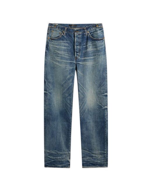 Mastercraft Union Blue Showa Relaxed Taku Jeans True Vintage for men