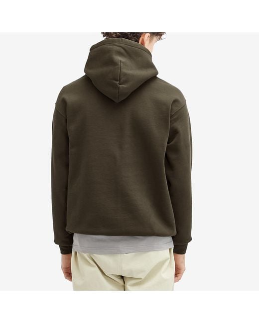 Dime Green Pixel Cursive Hoodie for men