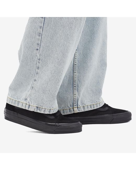 Vans Black Iconic Low-Top Canvas Sneakers